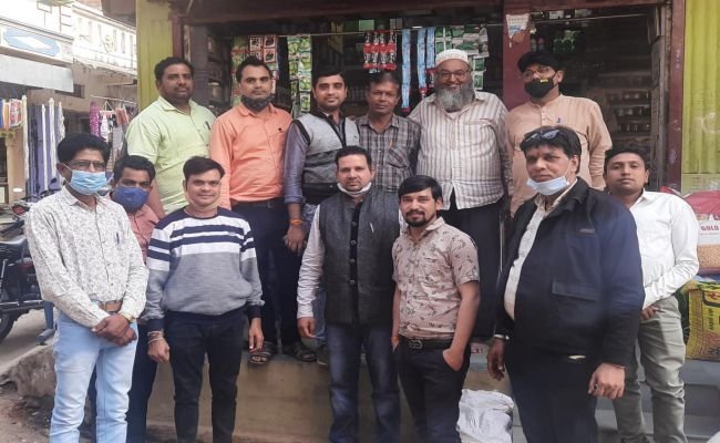 नानपुर में झाबुआ जिला पत्रकार संघ पदाधिकारियों का स्वागत मस्कन-ए-दाऊदी पर किया गया